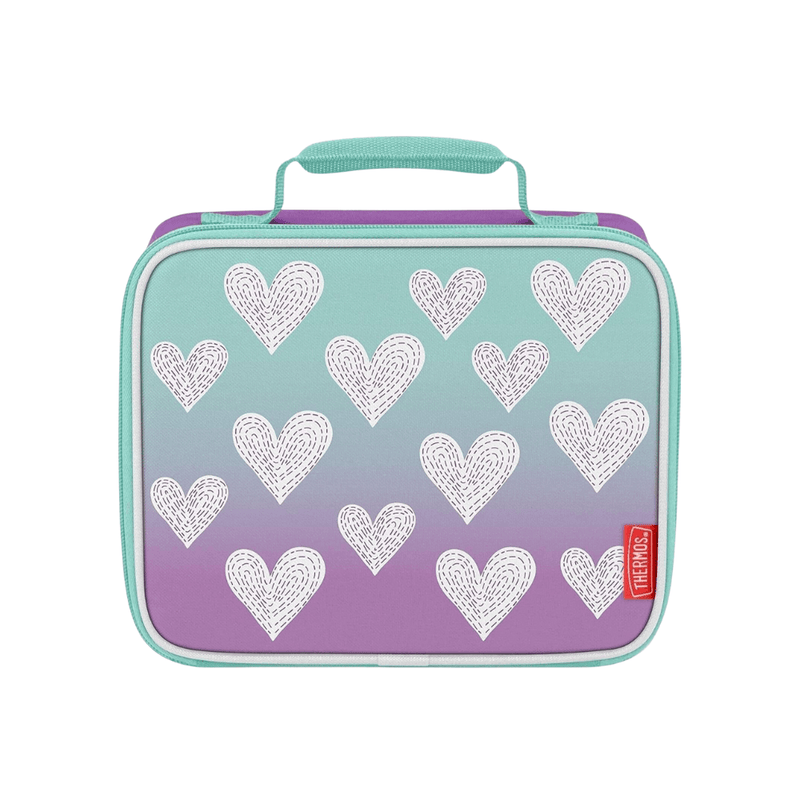 THERMOS Purple Hearts Lunch Box with Flex-A-Guard Liner - First Choice Buying