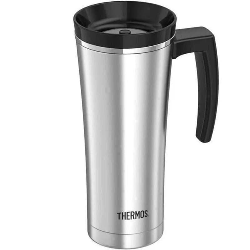 THERMOS Sipp Vacuum Insulated Stainless Steel Travel Mug, 16 Oz - First Choice Buying