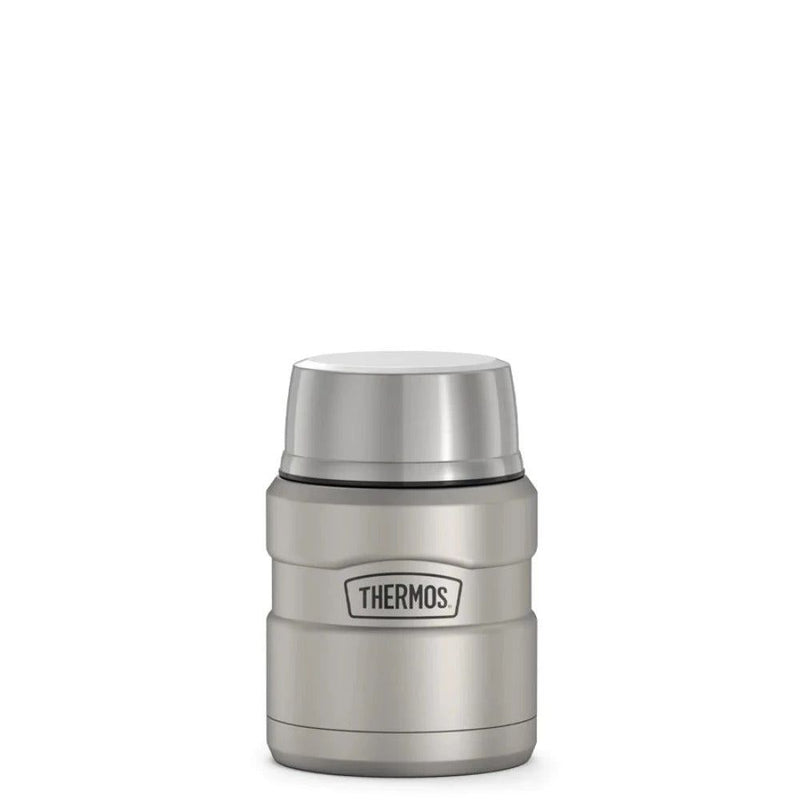 THERMOS Stainless King Food Jar with Spoon, 16 Oz - First Choice Buying