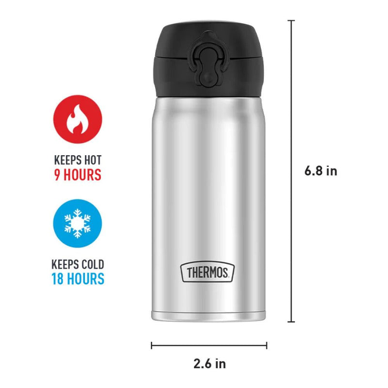 THERMOS Stainless Steel Direct Drink Bottle, 12 Oz - First Choice Buying