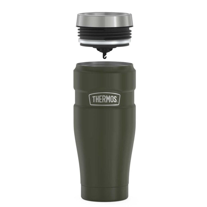 THERMOS Stainless Steel King Travel Tumbler, 16 oz - First Choice Buying