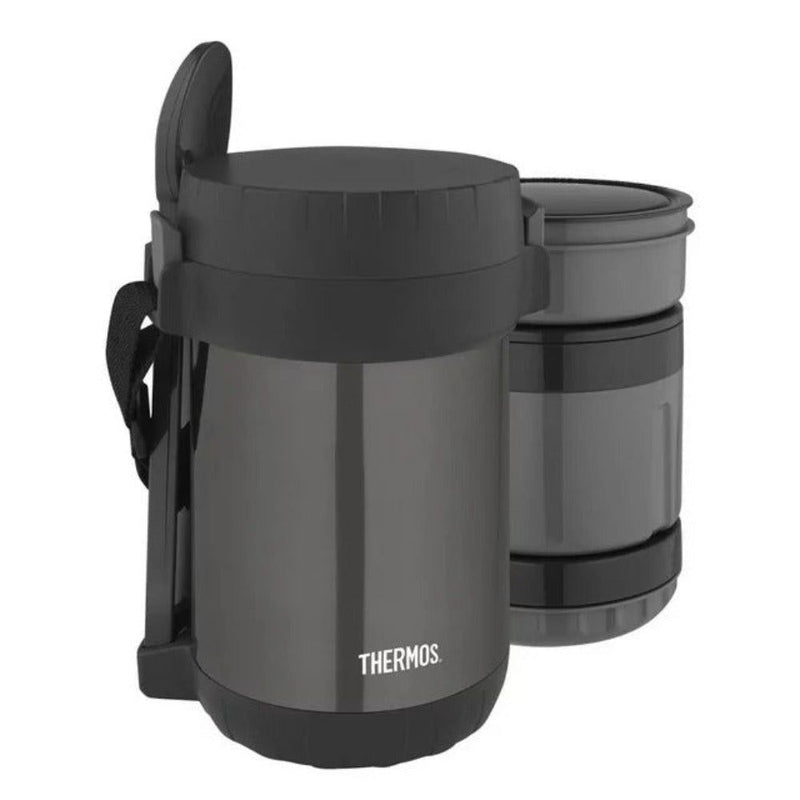 THERMOS Vacuum Insulated Stainless Steel All-In-One Meal Carrier with Spoon - First Choice Buying