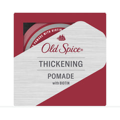 Old Spice Thickening Pomade with Biotin, Medium Hold, Low Shine, 2.22oz
