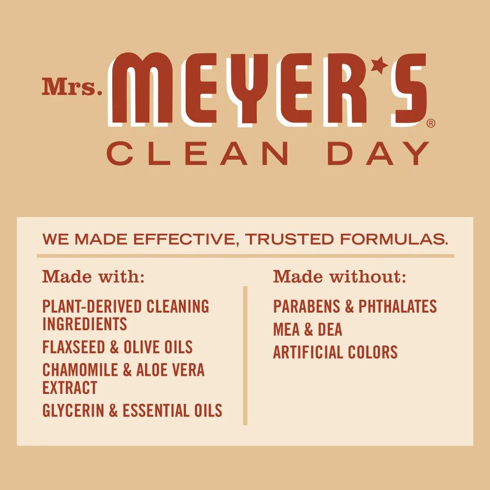 Mrs. Meyer's Clean Day Body Wash, Oat Blossom, 16 Oz -