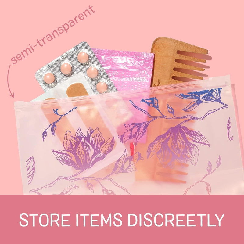 Ziploc Essential Stuff Reusable Accessory Bags, 5 Bags - First Choice Buying